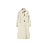 Овсяной кашемир пальто