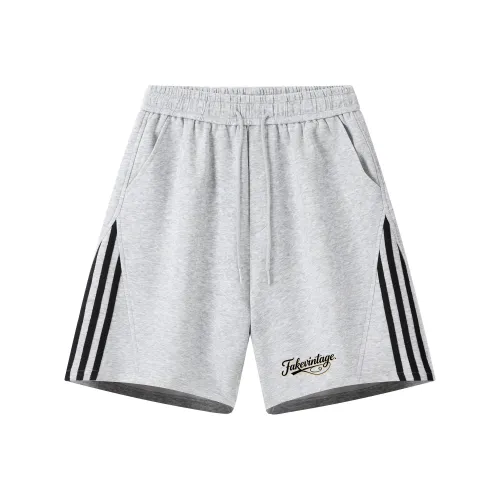 FAKE VINTAGE Повседневные шорты унисекс