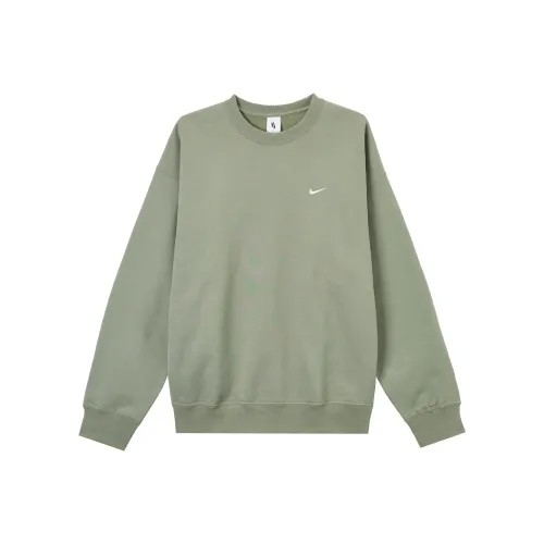 Nike Solo Swoosh Толстовка Мужской Светло-армейский зеленый Белый