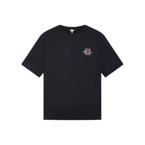 LOEWE Совместное издание x Louis Wain SS26 T Рубашка Мужская Синяя