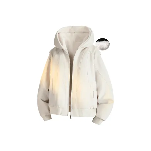 MARK WAFFLE Бархат Feel Пальто Унисекс