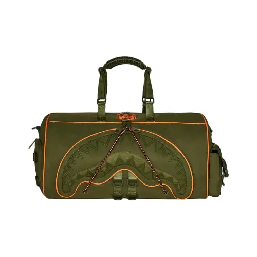 SPRAYGROUND Металл Молния Путешествие Сумка для хранения Унисекс Зеленый