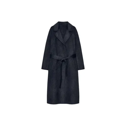 ZARA Collaboration Темно-серый Женский Пальто