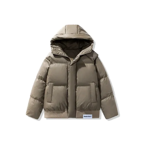 DOUBLEFISH Хлопковый пуховик унисекс