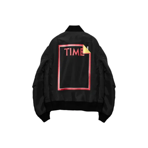 Sacai совместный бренд x Mungo THOMSON Mungo THOMSON Коллаборация Fw25 Куртки Пальто Унисекс