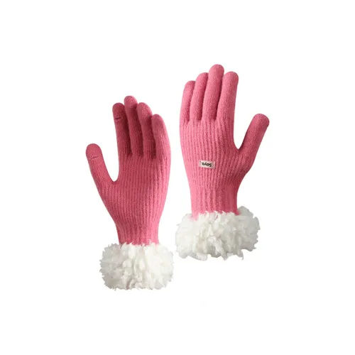 NOMK Полиэстеровый трикотаж Перчатки Женские