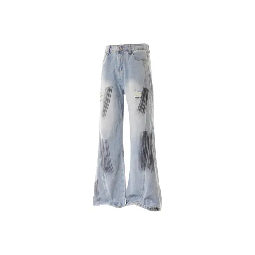 MINGNIKAI Унисекс Джинсы