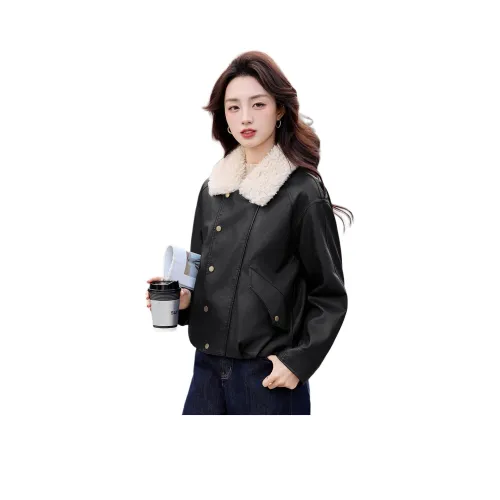 Куртка из кожи Kangaroo женская