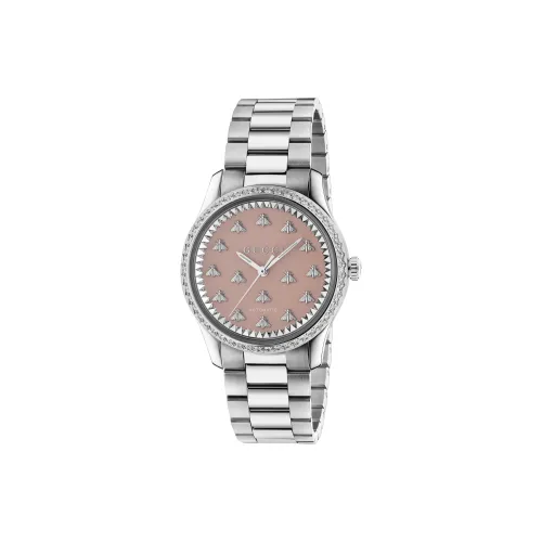 GUCCI Механические Мужские и Женские Механические Часы с Циферблатом 38 мм Розовые