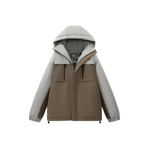 361° Ледник Серый Дымчатый Кофейный Унисекс Пуховики