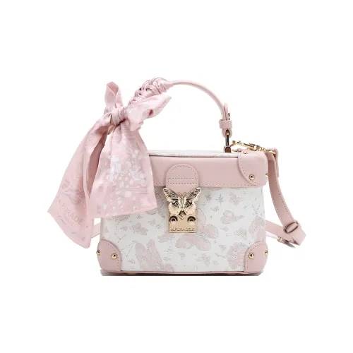 BUHOWE ПУ (полиуретан) Сумка Стандартная Женская Розовая