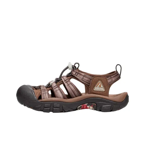 Fuji Рок Праздничный x Keen Newport Retro Устойчивая к истиранию Обувь для горных походов Мужская Коричневая