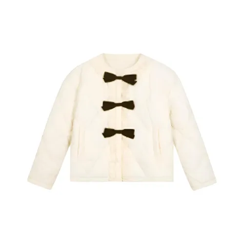 BVODE Экрю Женские пуховики