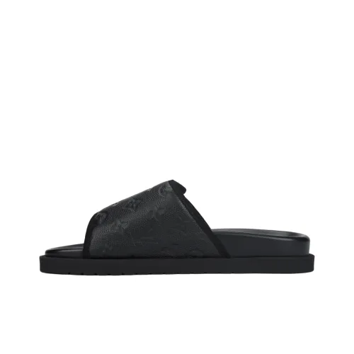 NBA x LOUIS VUITTON Miami Stylish Sandals Men's Black