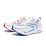 Ярко-голубой, красный