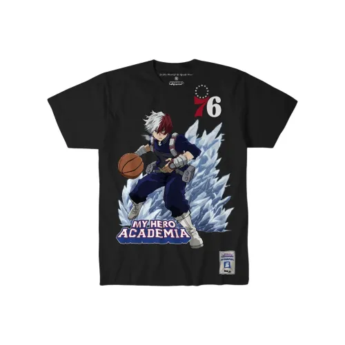 NBA x HYPERFLY X My Hero Academia 76ers Футболка Унисекс