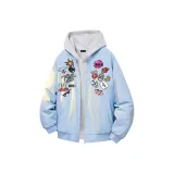 Light Blue [MY1099 Хлопковый пуховик](Термический, Удобный и Нескользкий)