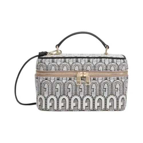 Furla Opportunity Жаккардовая ткань Косметичка Сумка через плечо Сумка Мини Женская Многоцветная