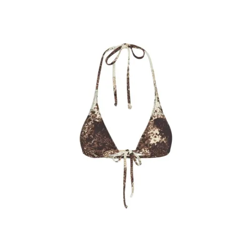 FRANKIES BIKINIS Paradise Микро Халтер Бикини Топ Бикини Женские