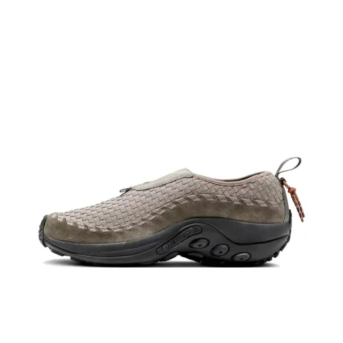 Nicole McLaughlin x MERRELL 1TRL Jungle Moc Аbrasion Resistant Дышащий Низкий Топ Casual Мужской Умбра