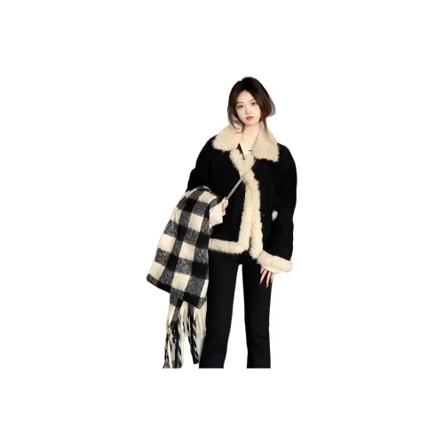 ONENINE34PM Бархат Feel Пальто Женское