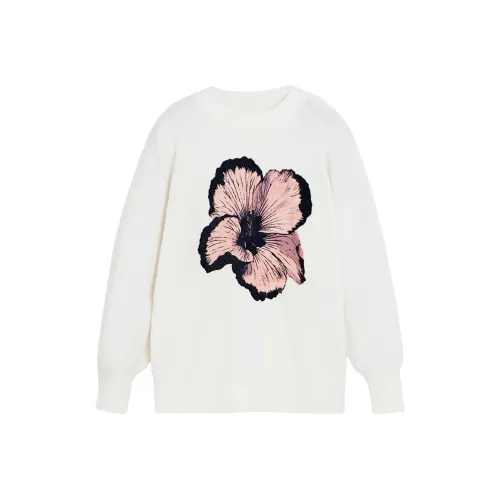 Desigual Белое основание Принт Женские Трикотаж