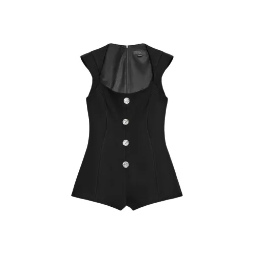 ZARA Черные Женские Комбинезоны