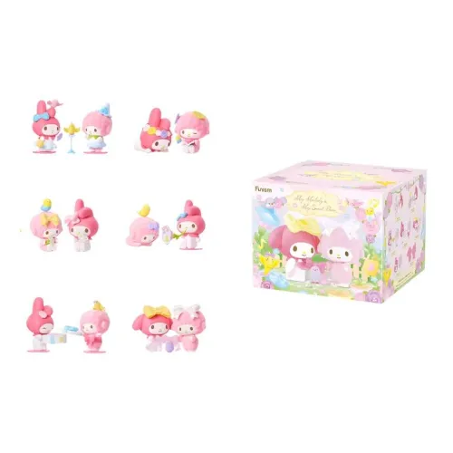 FUNISM Sanrio My Melody Piano Bird Adventure Blind Box Single Mystery Box Full Box 6 Pack