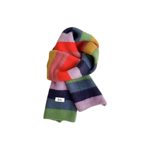 Барби Искусственный кашемир Вязаные шарфы Унисекс