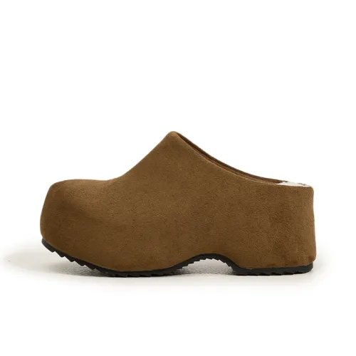 Milan Love Song Резиновая подошва Флоковый противоскользящий и устойчивый к истиранию Тихие домашние тапочки Женские