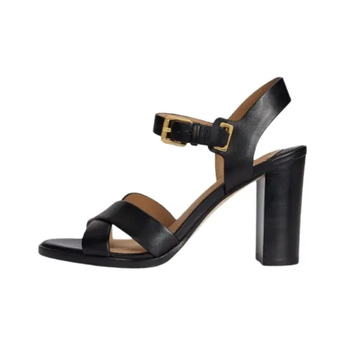 LAUREN RALPH LAUREN Emeryn One Ремень Сандалии 7,5 см Женские Черный