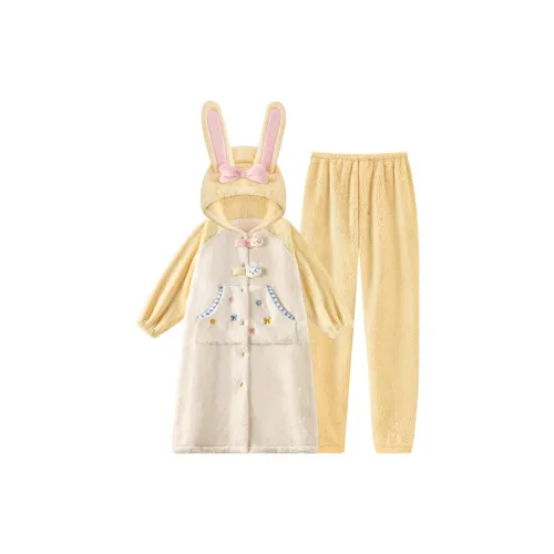 OUSHIBO Изображение Цвет Женские Халаты для Ванной