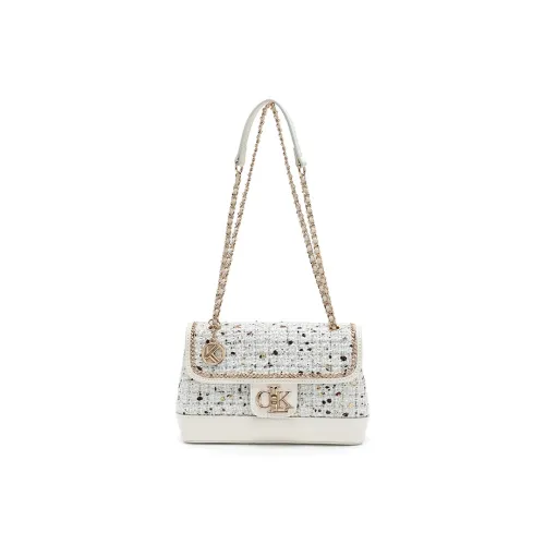 BETTINA VIVIAN ПУ (полиуретан) ткань сумка через плечо женская экрю