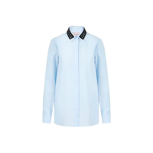 Айсберг Светло-Синий Женские Рубашки