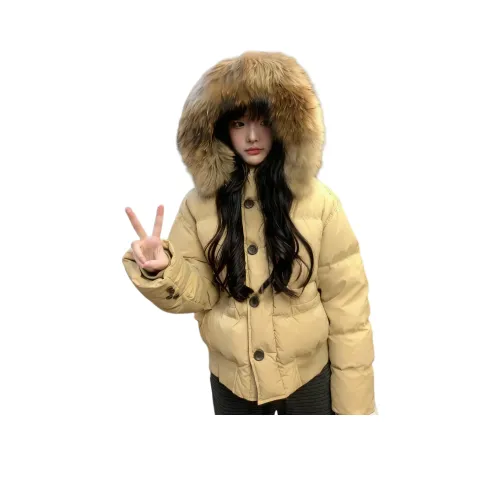 HKPXR Хаки Женские пуховики