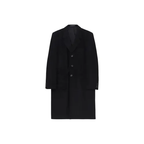 Yohji Yamamoto Pour Homme FW25 W Ca Бобр DOCTOR'S Куртка Куртки Пальто Мужской