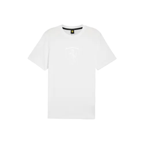 PUMA Scuderia Ferrari SS24 T Рубашка Мужская Белая