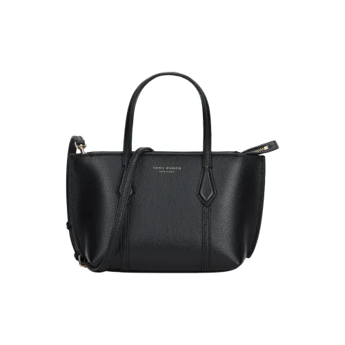 Tory Burch Perry кожаная сумка мини женская черная