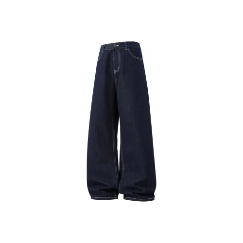 A.B.X Silver Flash Blue Unisex Jeans