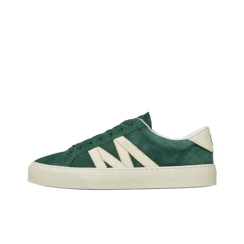 Moncler Monaco Low Топ Скейтборд Кроссовки Мужские Зеленые