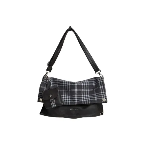 Kenghua Village Сумка через плечо Черная Унисекс