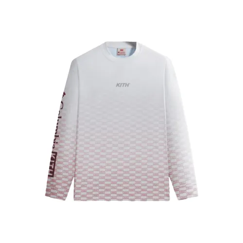 KITH Collaboration x Columbia совместный бренд Худи Унисекс Белый Розовый