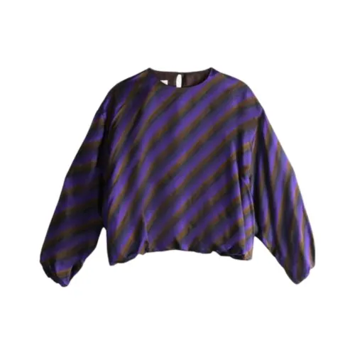 DRIES VAN NOTEN Фиолетовый Унисекс Куртки