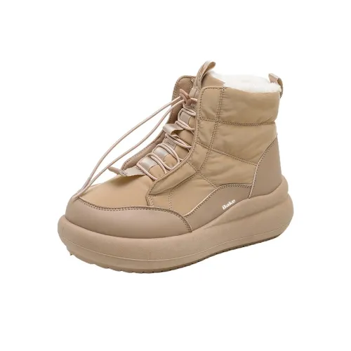 Bake Хлопок Обувь Высокий Топ Женский