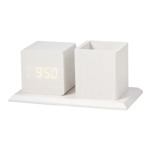 HENSE Электронный Механизм Wood Будильник Унисекс HA002