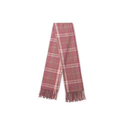 FireMonkey 100% полиэстер Вязаные шарфы Унисекс Красный Белый