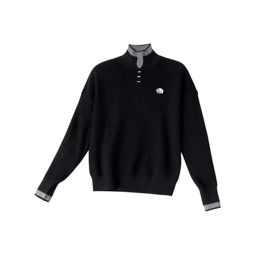 Micby Черный Унисекс Трикотаж