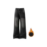 Чёрно-серый (утолщённый с флисовой подкладкой)