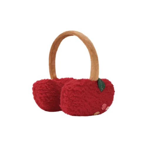 ZANC Red Earphones Pendant Unisex ZANC Красные наушники-подвески унисекс