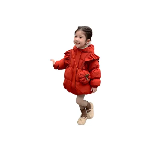 MUMUWU HOUSE Красный KIDS Утеплённые куртки